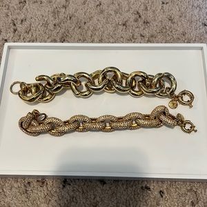 Lot of 2 J. Crew bracelets